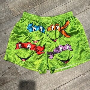 Green teenage Mutant Ninja Turtles Boxers